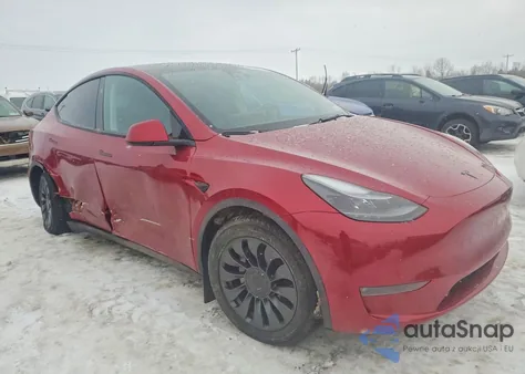 2025 Tesla Model Y z USA, uszkodzony, nr VIN 7SAYGDEE6SF296093